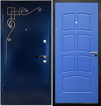 Дверь с ковкой СК-751
